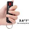 Mageloly 2 Pack Pepper Spray, Police Strength Black Pepper Spray Keychain for Women Self Defense , Tear Gas, Paper Spray for Girls Set,with Quick Release for Easy Access Finger Grip for Accurate Aim - Image 2
