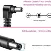 Pedal Power Supply Adapter 9V DC 1A 1000ma Tip Negative 5 Way Daisy Chain Cables for Guitar Effect Pedals - Image 4