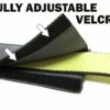 3" x 1' Nylon Cordura Sleeve Sling Protector Wear Pad fits up to 2" Wide Slings/Straps USA Made - Image 2