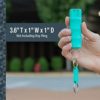 SABRE Defense Spray with Quick Release Key Ring, 25 Bursts, 10-Foot (3 Meters) Range, 3-in-1 Formula Contains Pepper Spray, CS Military Tear Gas and UV Marking Dye, Twist Lock Safety, 2 Pack - Image 4