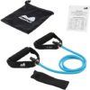 Single Resistance Band, Exercise Tube - with Door Anchor and Manual, for Resistance Training, Physical Therapy, Home Workouts, Fitness, Pilates,Boxing Strength Training - Image 4