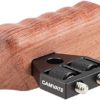 CAMVATE DSLR Wood Wooden Handle Grip Mount Support for DV Video Cage Rig (Left Hand) - 1242 - Image 3