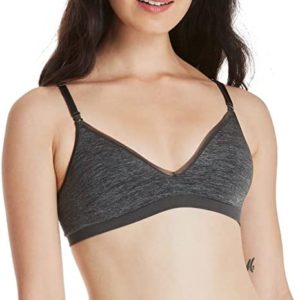 Hanes ComfortFlex Fit Women's Wireless T-Shirt Bra, Full-Coverage Wirefree Bra with Moisture-Wicking (S-3XL), MHG795
