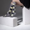 Socks n Socks-Women 5-Pairs Luxury Cotton Colorful Cool Fun Knee high Socks - Image 5
