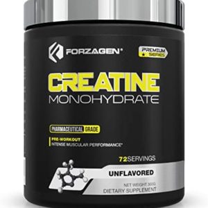 Forzagen Creatine Monohydrate Powder Unflavored - (72 Servings)