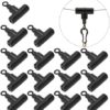 15pcs T Shape Sleeve Swivels T Shape 3 Way Swivel Connector Cross Line Fishing Tackle Accessory - Image 2