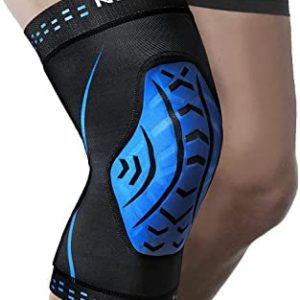 NEENCA Professional Knee Brace, Compression Knee Sleeves Support with Patella Sponge Pad, Premium Ultra-Thin Knee Pads for Knee Pain, Running, ACL, Arthritis, Joint Pain, Meniscus Tear, Sports. ACE-58