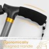 Walking Cane for Women Folding Cane for Men Led Lights Cane with a Help Handle Lightweight and Adjustable Walking Stick for Seniors & Adults,Portable Hand Walking Stick - Image 7