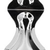 Guitar Bent Tailpiece Metal Material Silver Color Hole Design Highly Controllable with Mounting Screw for 6-string Resonator Guitars 12 x 7 x 5cm / 4.7 x 2.8 x 2in - Image 9