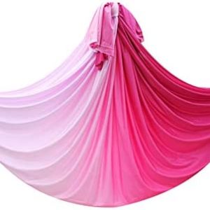 HONGYIFEI2021 Yoga Hammock Fitness 6m Yoga Hammock Fabric Yoga Accessories Aerial Swing Hanger Traction Device Fitness Aerial Yoga Hammock (Color : H)
