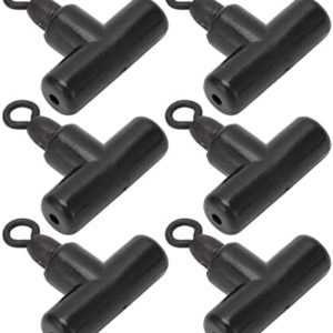 15pcs T Shape Sleeve Swivels T Shape 3 Way Swivel Connector Cross Line Fishing Tackle Accessory