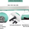 DOBESTS Inflatable Gymnastic Air Track Tumbling Mat 10ft 13ft 16ft 20ft 4/8 Inch Thick Air Mat Tumble Track Air Barrel Gymnastics Roller with Electric Air Pump - Image 2
