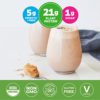 Orgain Organic Vegan Protein Powder, Peanut Butter - 21g of Plant Based Protein, Low Net Carbs, Non Dairy, Gluten Free, Lactose Free, No Sugar Added, Soy Free, Kosher, Non-GMO, 2.03 Pound - Image 3