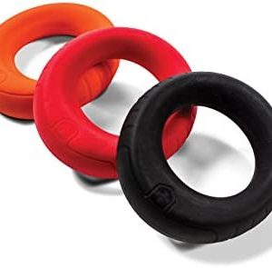 Harbinger Ergonomic Grip Strength System with Progressive Resistance Levels, Set of Three Grips