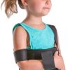 BraceAbility Pediatric Shoulder Immobilizer | Child Size Arm Sling Stabilizer for Broken Collarbone & Shoulder Injuries - Fits Toddlers, Kids, Youth & Teens (20" - 30" Chest Circumference) - Image 3