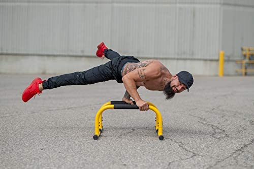 Lebert Fitness Parallette Push Up Bars Dip Station Stand - Perfect for Home and Garage Gym Exercise Equipment - Gymnastics, Calisthenics, Strength Training Parallel Bars for Men and Women - Image 13