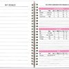 Food Nutrition Fitness Journal Weight Loss Wellness Workout Calorie Counter Log Diary Notebook Planner Diet Meal Exercise Training Health Tracker 6.1" x 8.5" Christmas Gift - Image 4