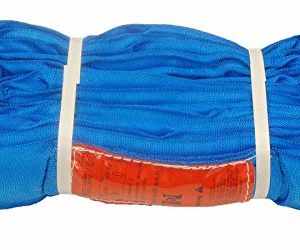 10 Foot Polyester Endless Round Lift Sling 23,000 lbs Vertical Blue