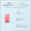 Hello Lovely Hair Vitamins Gummies with Biotin 5000 mcg Vitamin E & C Support Hair Growth, Premium Vegetarian, Non-GMO, for Stronger, Beautiful Hair & Nails, Red Berry Supplement - 60 Gummy Bears - Image 4
