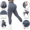 SUUKSESS Women Seamless Butt Lifting Leggings High Waisted Workout Yoga Pants - Image 2