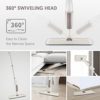 Spray Mop for Floor Cleaning, HOMTOYOU Floor Mop with a Refillable Bottle and 3 Washable Microfiber Pads, Dry Wet Spray Mop for Home Kitchen Hardwood Laminate Wood Vinyl Ceramic Tiles Floor Cleaning - Image 6
