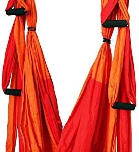 HONGYIFEI2021 Yoga Hammock Aerial Yoga Hammock Set Up Anti-Gravity Yoga Swing Super Powerful Aerial Yoga Upside Down Exercise and Extension Belt Aerial Yoga Hammock (Color : A)