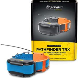 Dogtra Pathfinder TRX Additional Receiver 9-Mile 21-Dog Expandable Waterproof Smartphone GPS-Only Tracking Collar with 2-Second Update Rate, No Subscription Fee, Free Satellite Map