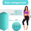 CZGBRO Air Roller Air Spot Gymnastics Air Barrel, Air Mat Tumble Track Gymnastic Equipment Inflatable Tumbler Backbend Trainer with Electric Pump for Yoga Cheerleading Home & Water Use - Image 3