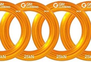 GM CLIMBING Rappel Ring 25kN for Rock Climbing Arborist Rescue Slackline Hammock Pack