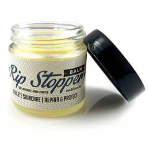 Rip Stopper Skin Balm for Athletes 1oz | Repair & Prevent Rips, Tears & Blisters | 100% Natural | Promote Healing Damaged, Dry or Cracked Hands & Fingers | Gymnastics, Climbing, Weightlifting, Rowing