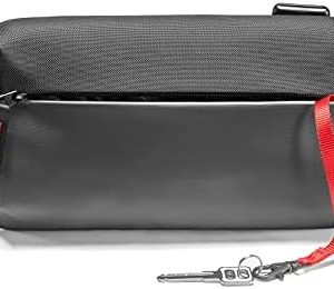 tomtoc Compact EDC Sling Bag, Minimalist Chest Shoulder Backpack Crossbody Bag for Men and Women, Lightweight Everyday Carry Bag for Tactical, Travel, Work, Gym, Sport, Black, 4.5L