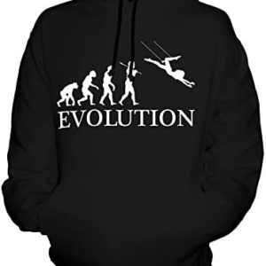 CandyMix Unisex Flying Trapeze Evolution of Man Mens/Womens Hoodie
