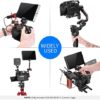 NEEWER Camera Cage Compatible with Canon EOS R5 R6 R5 C SmallRig, Aluminum Alloy DSLR Rig Stabilizer with 1/4"&3/8" Threads, Cold Shoe, and NATO Rail for Vlogging, Filmmaking, Video Recording (VS101) - Image 7