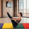 BestMassage Gymnastics Mats Exercise Mat Tumbling Mats for Gymnastics Gymnastics Mats for Home Yoga Mat Exercise Pad Lightweight Gymnastics Panel Mat for Home Gym Mat - Image 2