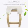 XIANGJI Headstand Bench Yoga Inversion Trainer Wooden Yoga Inverted Stool, Multifunctional Fitness Chair Home Yoga Auxiliary Stool Gym Yoga Stool Relieve Fatigue and Shape Body Idea for Workout - Image 7