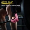 Aucuu Workout Gloves, Breathable Exercise Gloves with Microfiber Fabric, No-Slip Fitness Silicone Padded Palm Protection for Men&Women, Sports, Weightlifting, Cycling - Image 6