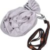 TOPINCN 1 X 2.8m Fabric Yoga Swing, Yoga Hammock kit Yoga Elastic Swing for Yoga Children Inversion Inversion Exercises Improved Flexibility and Core Strength(Grey) - Image 7