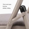 DLT Iyengar Foldable Yoga Chair W/Width 31mm Lumbar Support, Removable Bold 25mm Steel Pipe Yoga Chair Auxiliary Tool, Balanced Body Headstand Bench Ideal Chair - Image 4