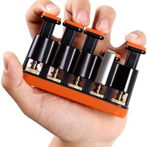 DILIMI Finger Strengthener,Guitar Beginner Exercier,Finger Trainer,Hand Grip Strength Trainer for Athletes,Musicians & Physical Therapy