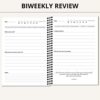 Food and Exercise Journal - fitness and nutrition planner for health and weight loss - gym workout log book and diet journal - wellness tracker with daily inspirational quotes - sturdy binding - Image 4