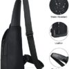 Sling Backpack with USB Charging Port, Chest Bag Crossbody Daypack Shoulder Bag for Men, Hiking, Cycling, Travel - Image 5