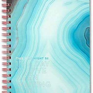 Spiral Notebook by Compendium: This Just Might Be the Day You've Been Waiting For. — A Designer Spiral Notebook with 192 Lined Pages, College Ruled, 7.25”W x 9.25”H