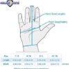 Golden Scute Winter Work GLoves, Fleece Lined Waterproof Thermal Freezer Gloves Cold Weather - Image 2