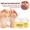 Horse Oil Hand Foot Repair Cream, Moisturizing Horse Oil Cream, Skin Moisturizer, Nourishing Lotion for Hand Foot, Horse Oil Foot Cream for Dry Cracking Skin - Image 3