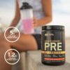 Optimum Nutrition Gold Standard Pre Workout Advanced, with Creatine, Beta-Alanine, Micronized L-Citrulline and Caffeine for Energy, Keto Friendly, Raspberry Lime Mojito, 20 Servings - Image 5