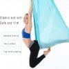 Aerial Hammock Kit, Pilates Flying Swing Aerial Silks Replacement Fabric 5 Meters Long for Home Outdoor Aerial Dance Daisy Chain,Carabiner XJJUN (Color : A, Size : 5m) - Image 3