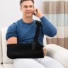 rosenice Arm Sling - Shoulder Immobilizer Medical Support Strap for Broken Fractured Arm Elbow Wrist, Adjustable Shoulder Rotator Cuff Support Brace, Left and Right Arm - Image 3