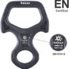 KAILAS Rescue Figure 8 Descender with Ears/Horns Rappelling Gear Belay Device Climbing Skills - Image 3