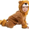 Spooktacular Creations Baby Lion Costume Cute Animal Print Costume Suit - Image 4