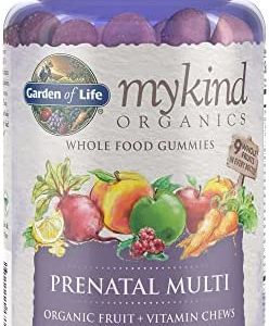 Organics Prenatal Gummy Vitamins - Berry - Organic, Non-GMO, Vegan, Kosher Complete Multi - Methyl B12, D3 & Folate - Gluten, Soy & Dairy Free - 120 Real Fruit Chew Gummies